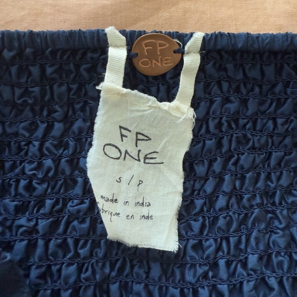 Free People Medici Dress Blue - Picture 3 of 3